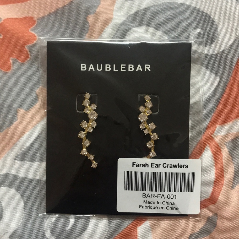Baublebar Ear Crawler Earrings
